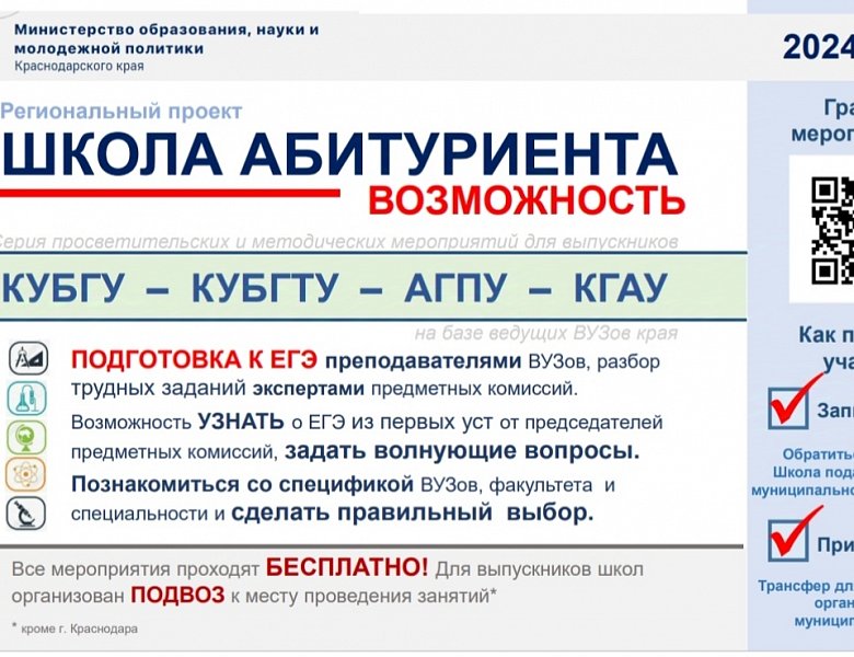 Школа абитуриента